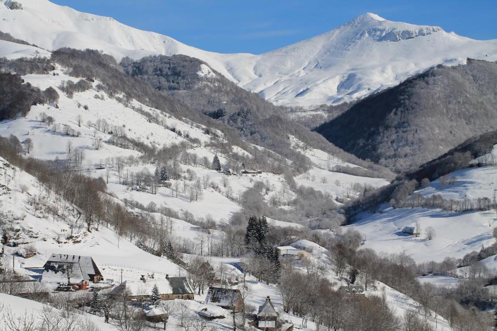 Hotel Restaurant Aux Genets D'Or Mandailles-Saint-Julien エクステリア 写真
